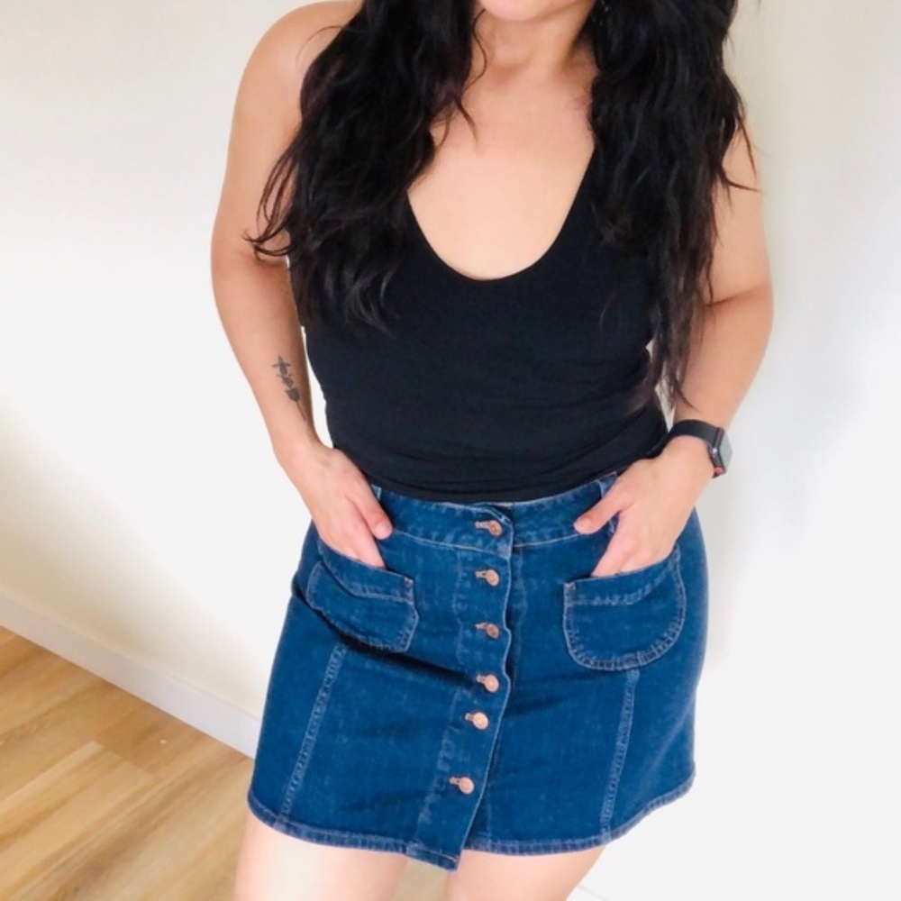 Madewell | Denim Skirt